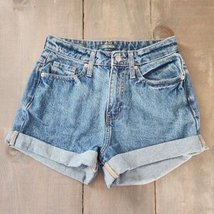 Wild Fable Embroidered High-Rise Mom Shorts – Size 00/24